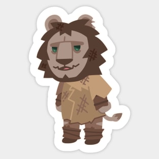 Robin - Lion Portrait Sticker